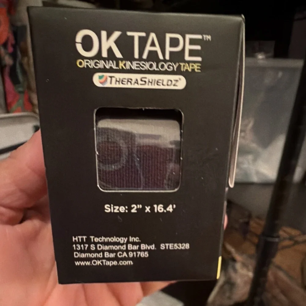TheraShieldz OKTAPE PRO Kinesiology Tape Black 2